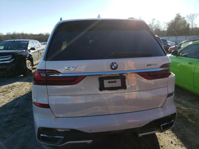5UXCX4C52KLS35748 - 2019 BMW X7 XDRIVE50I WHITE photo 6