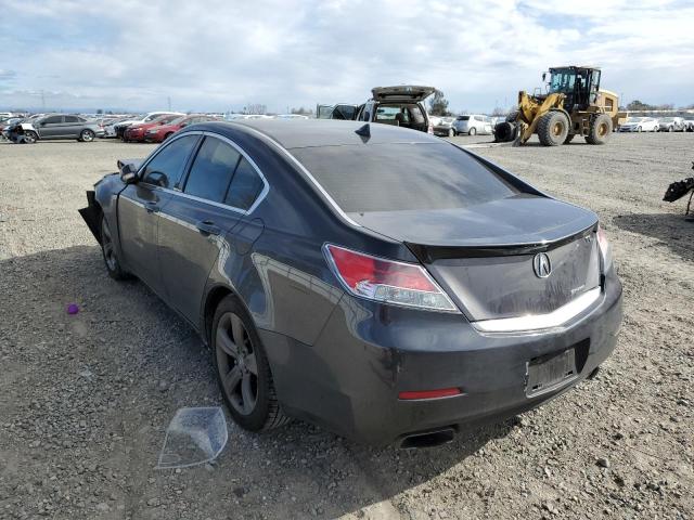 19UUA9F52DA000668 - 2013 ACURA TL TECH GRAY photo 2