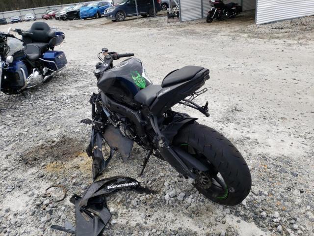 JKBZXJH19KA002743 - 2019 KAWASAKI ZX636 K BLACK photo 3