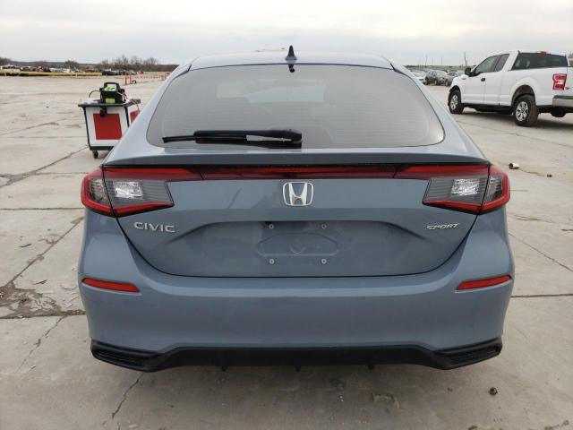 19XFL2H80NE022666 - 2022 HONDA CIVIC SPORT GRAY photo 6