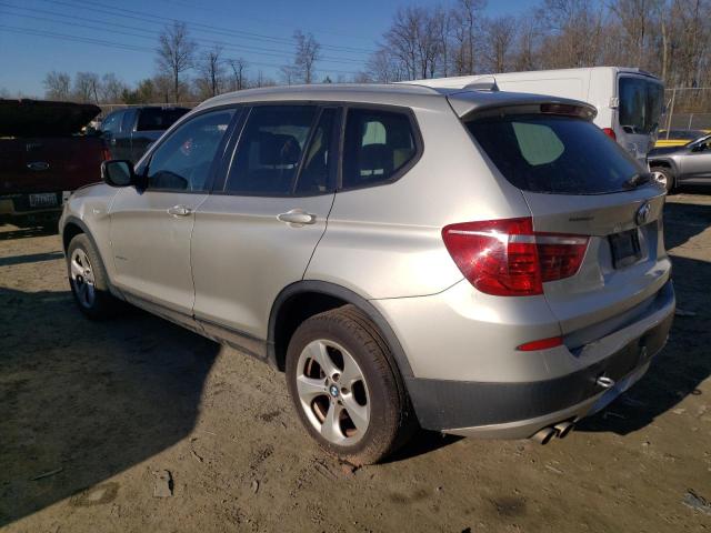 5UXWX5C5XBL700974 - 2011 BMW X3 XDRIVE28I GOLD photo 2