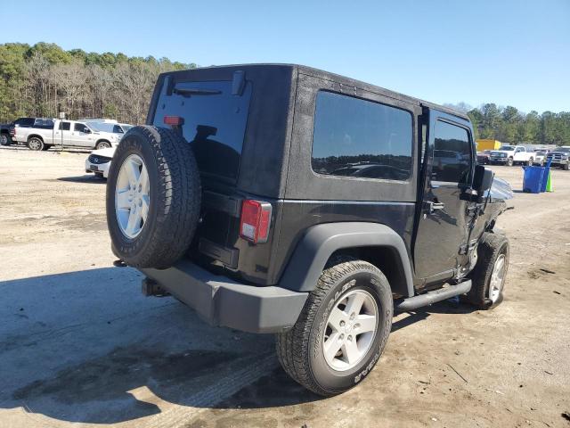 1J4AA2D10AL103784 - 2010 JEEP WRANGLER SPORT BLACK photo 3