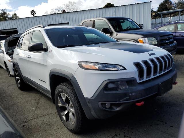 1C4PJMBS9FW674431 - 2015 JEEP CHEROKEE TRAILHAWK WHITE photo 4