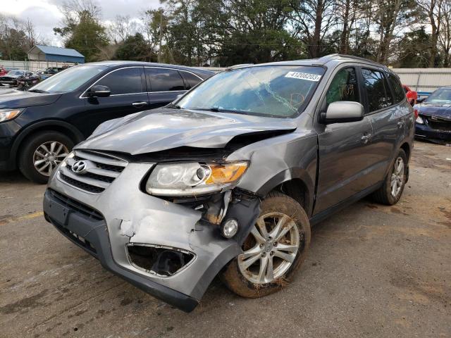 5XYZK4AG8CG101466 - 2012 HYUNDAI SANTA FE LIMITED TAN photo 1