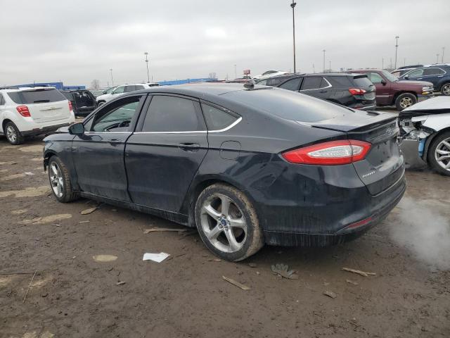 3FA6P0H70GR212663 - 2016 FORD FUSION SE BLACK photo 2