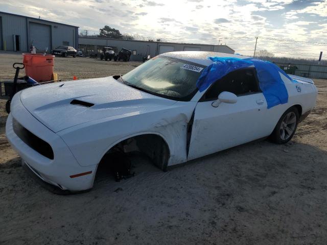 2C3CDZAG7KH524766 - 2019 DODGE CHALLENGER SXT WHITE photo 1