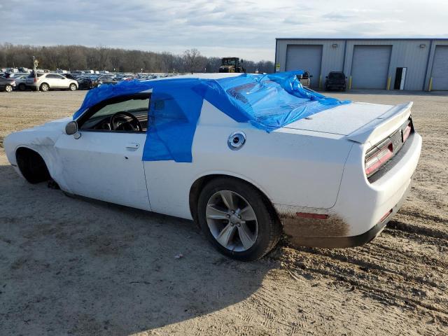 2C3CDZAG7KH524766 - 2019 DODGE CHALLENGER SXT WHITE photo 2