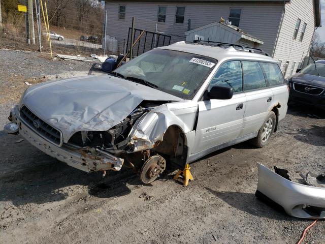 4S3BH675X46630410 - 2004 SUBARU LEGACY OUTBACK AWP 银色 照片 1