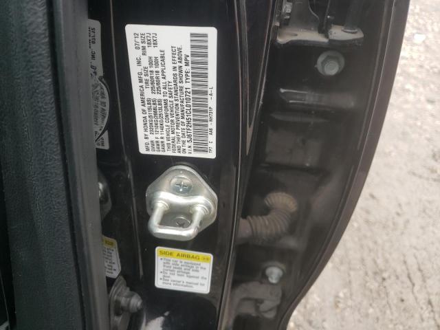 5J6TF2H51CL010721 - 2012 HONDA CROSSTOUR EXL შავი ფოტო 13