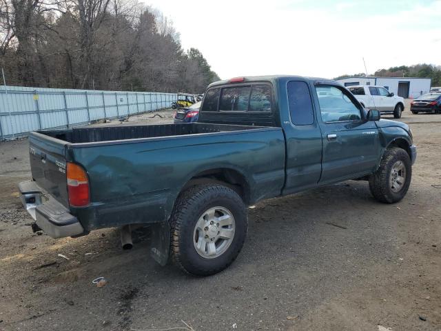 5TEWN72N0YZ708452 - 2000 TOYOTA TACOMA XTRACAB GREEN photo 3