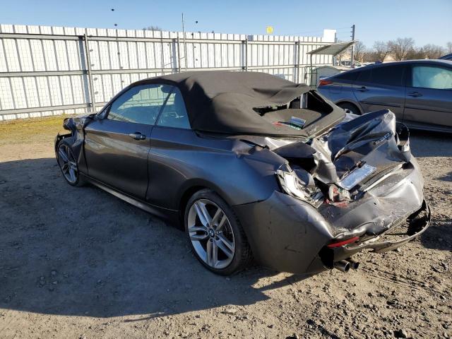 WBA2K9C33HV647694 - 2017 BMW 230I GRAY photo 2