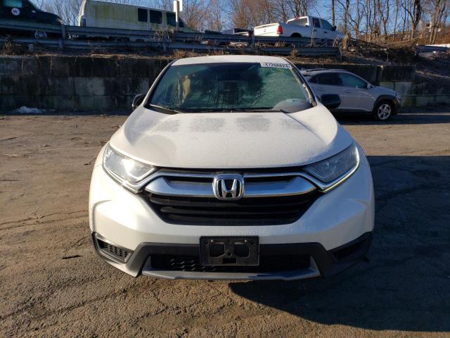 2HKRW6H38HH204843 - 2017 HONDA CR-V LX WHITE photo 5