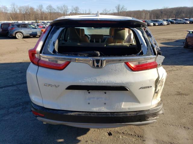 2HKRW6H38HH204843 - 2017 HONDA CR-V LX WHITE photo 6