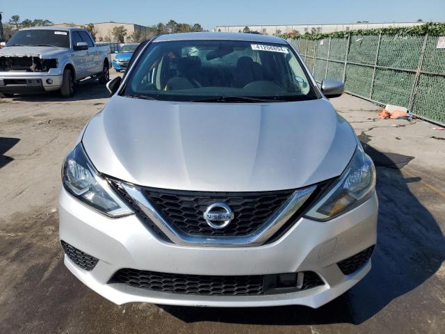 3N1AB7AP7KY400605 - 2019 NISSAN SENTRA S SILVER photo 5