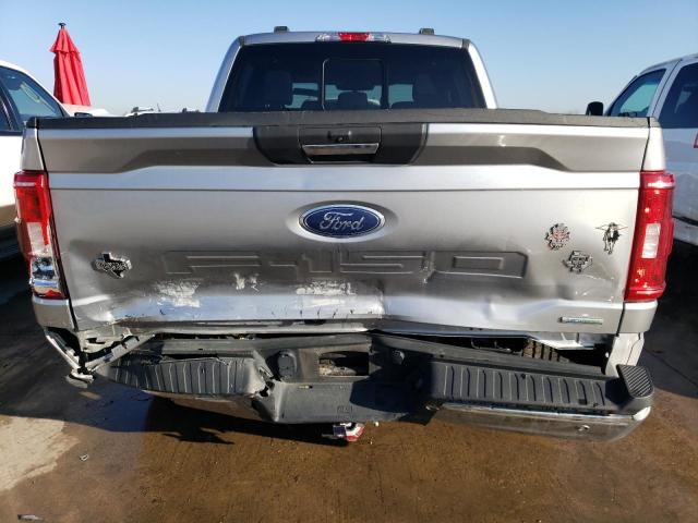 1FTEW1CP8NFA26224 - 2022 FORD F150 SUPERCREW SILVER photo 6