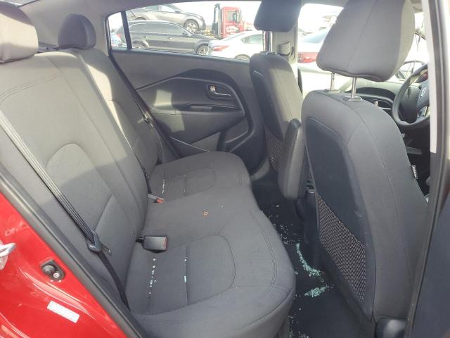 KNADN4A35D6300040 - 2013 KIA RIO EX RED photo 10