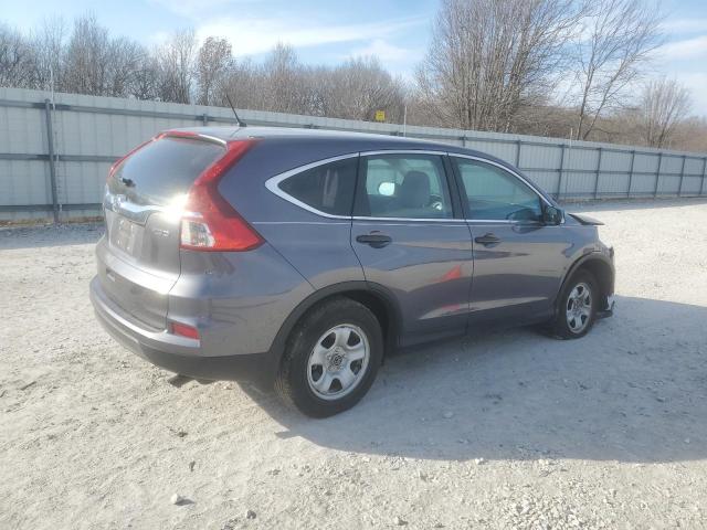 5J6RM4H33GL093200 - 2016 HONDA CR-V LX GRAY photo 3