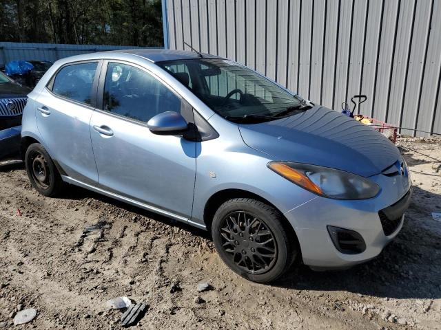 JM1DE1KY1D0157232 - 2013 MAZDA MAZDA2 BLUE photo 4