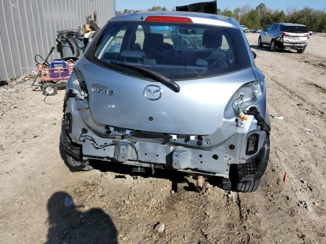 JM1DE1KY1D0157232 - 2013 MAZDA MAZDA2 BLUE photo 6