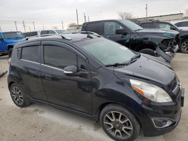 KL8CF6S95EC441177 - 2014 CHEVROLET SPARK 2LT BLACK photo 4