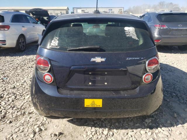 1G1JC6SH9F4143217 - 2015 CHEVROLET SONIC LT BLACK photo 6