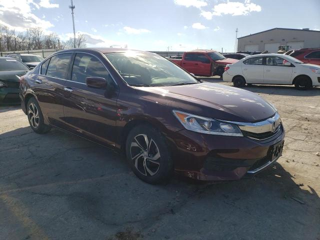 1HGCR2F38HA164104 - 2017 HONDA ACCORD LX MAROON photo 4