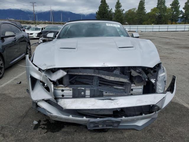 1FATP8UH7K5109381 - 2019 FORD MUSTANG SILVER photo 5