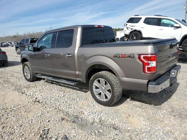 1FTEW1EP5JFA60337 - 2018 FORD F150 SUPERCREW BROWN photo 2