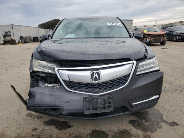 5FRYD3H49EB009805 - 2014 ACURA MDX TECHNOLOGY GRAY photo 5