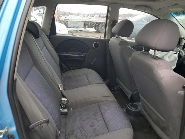 KL1TD66617B769970 - 2007 CHEVROLET AVEO BASE BLUE photo 10
