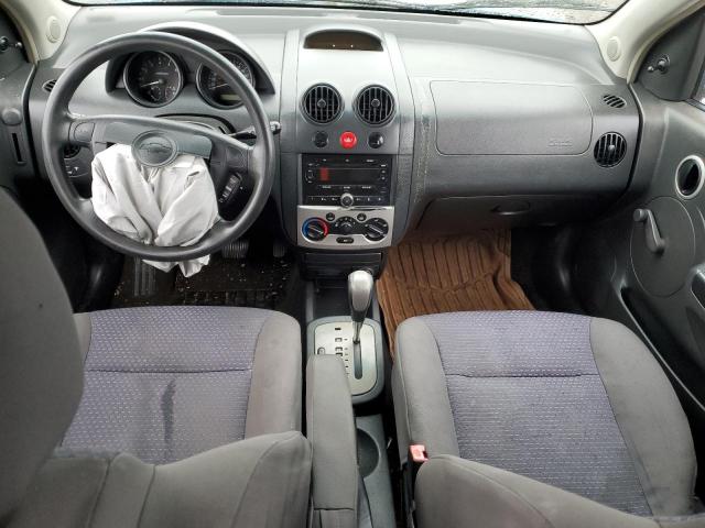 KL1TD66617B769970 - 2007 CHEVROLET AVEO BASE BLUE photo 8