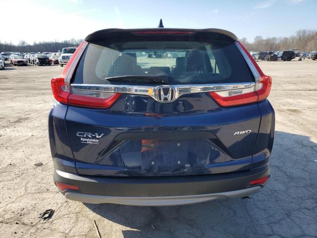 2HKRW6H30HH202732 - 2017 HONDA CR-V LX BLUE photo 6