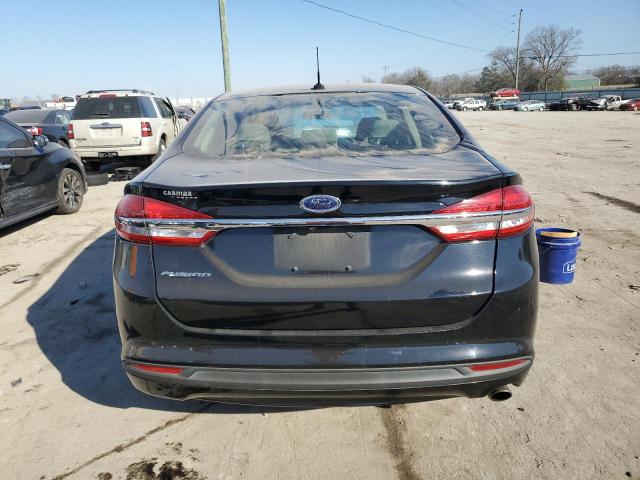 3FA6P0G77HR369111 - 2017 FORD FUSION S BLACK photo 6