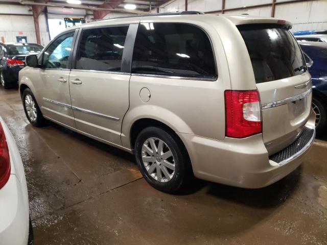 2C4RC1BG1ER207895 - 2014 CHRYSLER TOWN & COU TOURING 金色 照片 2