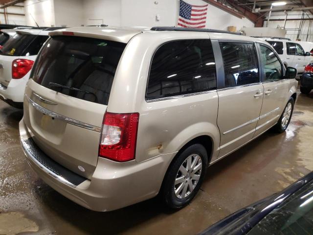 2C4RC1BG1ER207895 - 2014 CHRYSLER TOWN & COU TOURING 金色 照片 3