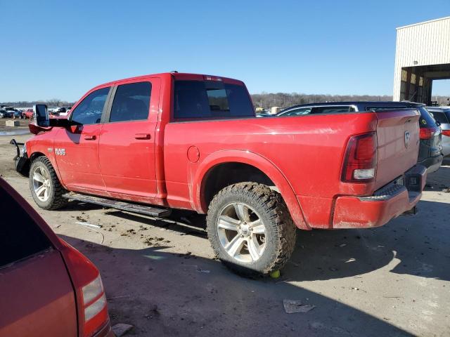 1C6RR7UT8DS725065 - 2013 RAM 1500 SPORT RED photo 2