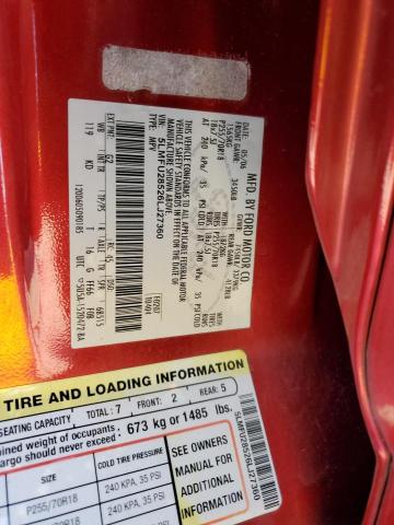 5LMFU28526LJ27360 - 2006 LINCOLN NAVIGATOR 勃艮第红 照片 13