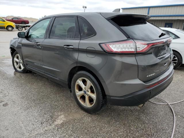 2FMPK3G96GBB83858 - 2016 FORD EDGE SE GRAY photo 2