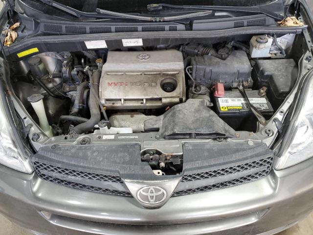 5TDZA23CX5S234351 - 2005 TOYOTA SIENNA CE SILVER photo 12