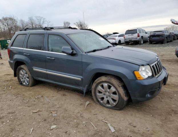 1J8HR58288C100832 - 2008 JEEP GRAND CHER LIMITED BLUE photo 4