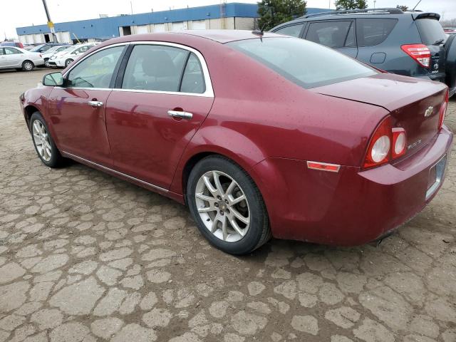 1G1ZE5E16BF324912 - 2011 CHEVROLET MALIBU LTZ მუქწითელი ფოტო 2
