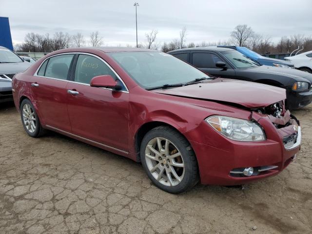 1G1ZE5E16BF324912 - 2011 CHEVROLET MALIBU LTZ მუქწითელი ფოტო 4