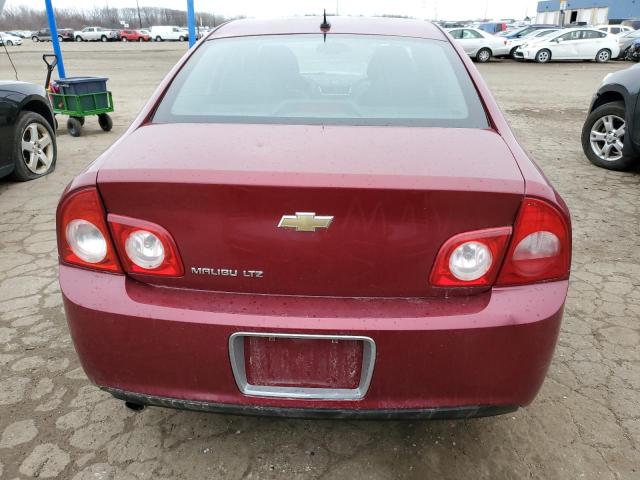 1G1ZE5E16BF324912 - 2011 CHEVROLET MALIBU LTZ მუქწითელი ფოტო 6