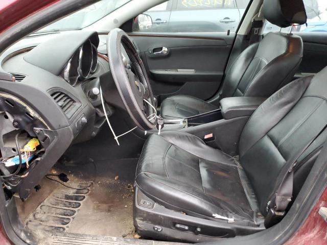 1G1ZE5E16BF324912 - 2011 CHEVROLET MALIBU LTZ მუქწითელი ფოტო 7