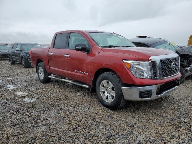 1N6AA1EJ5JN505641 - 2018 NISSAN TITAN S MAROON photo 4