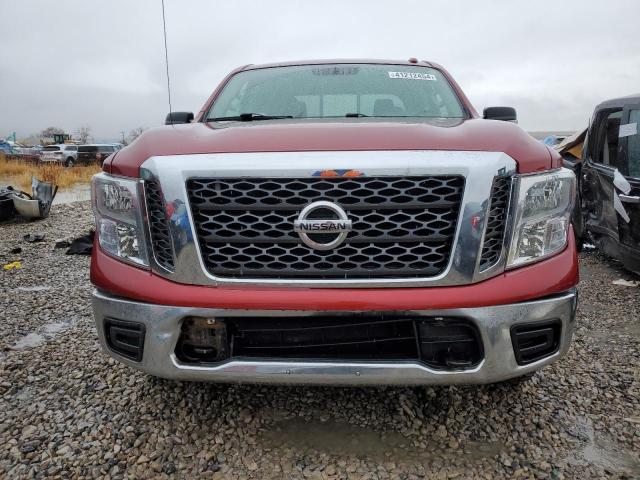 1N6AA1EJ5JN505641 - 2018 NISSAN TITAN S MAROON photo 5