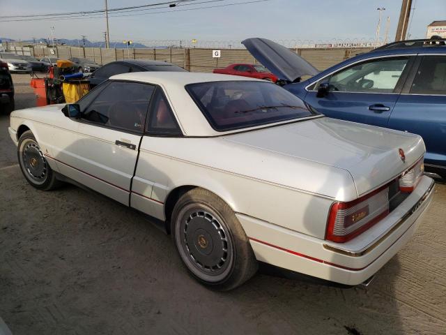 1G6VS3389NU126525 - 1992 CADILLAC ALLANTE WHITE photo 2