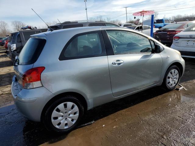 JTDJT903795241581 - 2009 TOYOTA YARIS SILVER photo 3