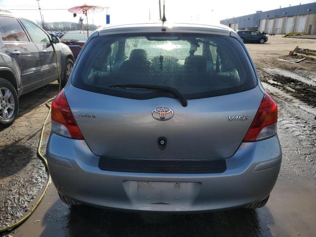 JTDJT903795241581 - 2009 TOYOTA YARIS SILVER photo 6