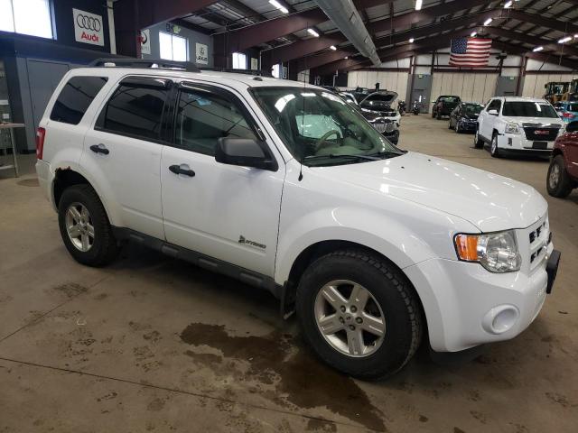 1FMCU5K30BKC71424 - 2011 FORD ESCAPE HYBRID WHITE photo 4